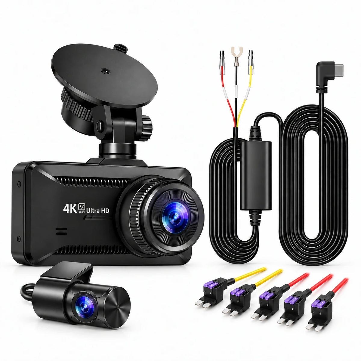 4K DashCam Pro - 24/7 Bundle