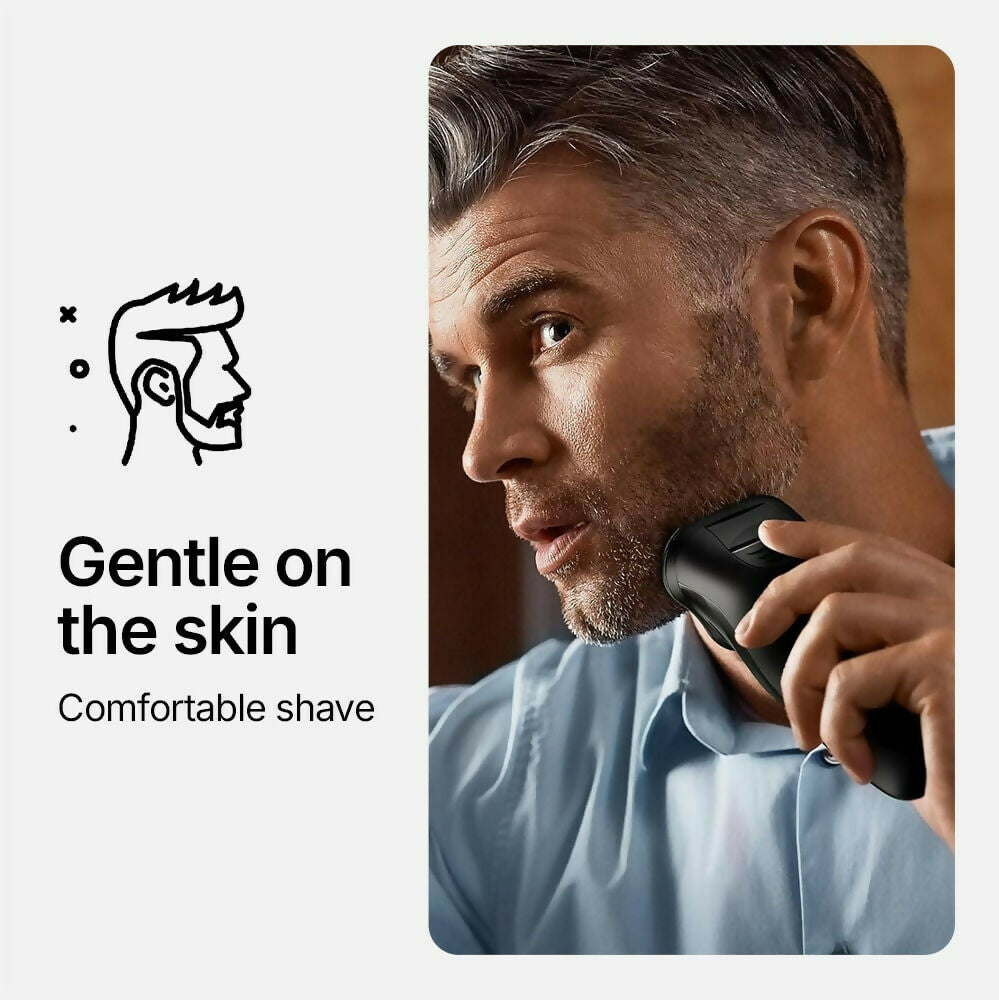 Electric Razor 2.0 Pro – Precision Men’s Shaver with 4D Blades, Waterproof Wet/Dry Use, Pop-Up Trimmer, LED Display & 60-Min Battery